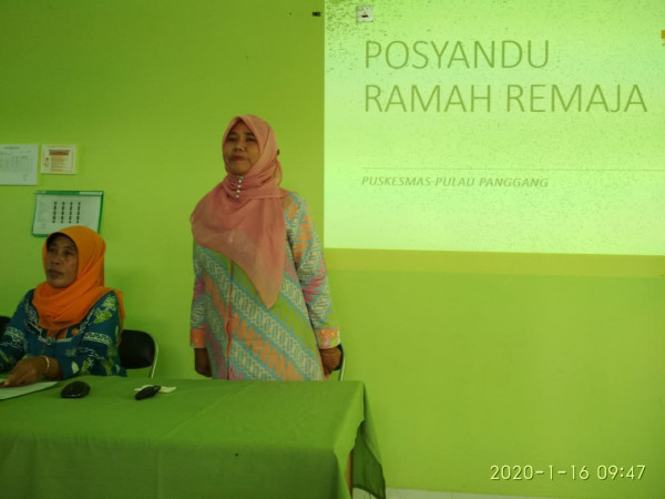 Sosialisasi Pelayanan Kesehatan Peduli Remaja (PKPR)